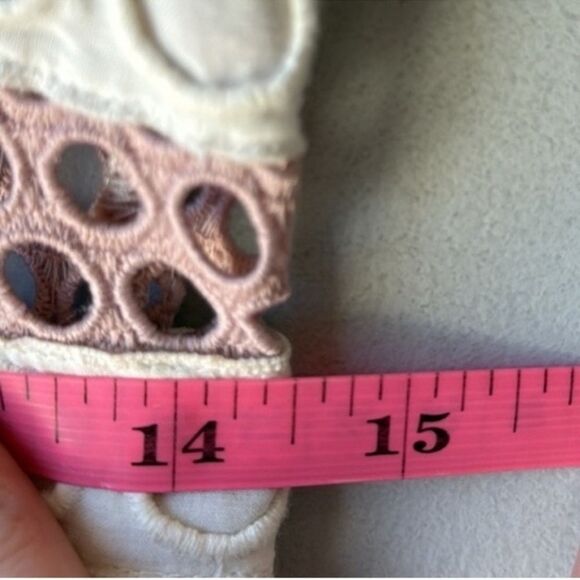 Sea New York Pink Crochet Lace Dress Coquette - Picture 11 of 13